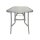 Tisch FLORENZ 120x70cm, Stahl + Glas