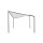 Pavillon ORLANDO 3,5x3,5 Meter mit Plane PVC-bechichtet weiss