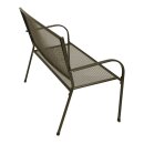 Bank CLASSIC 2-sitzer, Streckmetall anthrazit