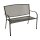 Bank CLASSIC 2-sitzer, Streckmetall anthrazit