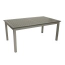 Ausziehtisch BAJAZZO 175/245x100cm, Aluminium grau