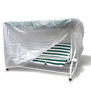Abdeckhaube Hollywoodschaukel 4-sitzer 250cm, PE transparent