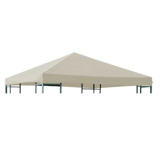 Universal-Ersatzdach für Pavillon 3x3 Meter, ecru