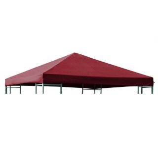Universal-Ersatzdach für Pavillon 3x3 Meter, bordeaux