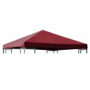 Universal-Ersatzdach für Pavillon 3x3 Meter, bordeaux