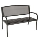 Gartenbank COMO, Streckmetall, anthrazit, 2-Sitzer