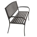Gartenbank COMO, Streckmetall, anthrazit, 2-Sitzer