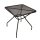 Bistrotisch CLASSIC, 70 x 70 cm, quadratisch, Streckmetall/Stahl, Anthrazit