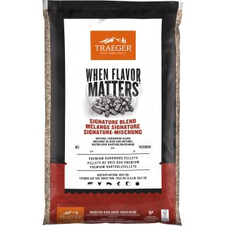 Traeger Pellets SIGNATURE BLEND 9  kg