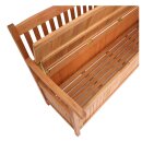 Truhenbank MONTEGO XXL 4-sitzer, Eukalyptus geölt, FSC®-zertifiziert