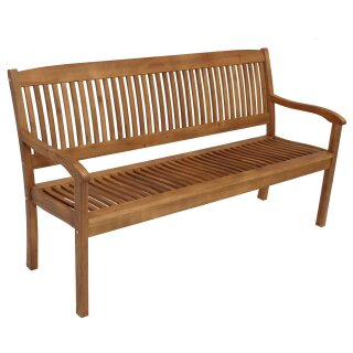 Gartenbank MARACANA, Akazie-Holz, Natur, 3-Sitzer