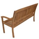 Gartenbank MARACANA, Akazie-Holz, Natur, 3-Sitzer