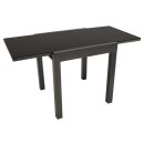 Balkon Ausziehtisch ELBA 70/140x70cm, Aluminium anthrazit...