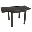 Balkon Ausziehtisch ELBA 70/140x70cm, Aluminium anthrazit...