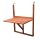 Balkonhängetisch 60x40cm, Akazienholz geölt, FSC®-zertifiziert