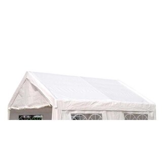Dachplane PALMA für Zelt 3 x 4 Meter PE weiss incl. Spanngummis