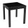 Balkon-Ausziehtisch TORINO, 65 - 130 x 65 cm,  Alu/Glas, Anthrazit/Schwarz, Rechteckig