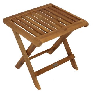 Klapphocker 40x40cm, Akazie geölt, FSC®-zertifiziert