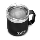 YETI Tasse Rambler Mug 10oz (296 ml) Schwarz