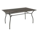 Garnitur CLASSIC 5-teilig, Streckmetall anthrazit