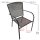 Garnitur CLASSIC 3-teilig, Streckmetall anthrazit