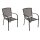 Garnitur CLASSIC 5-teilig, Streckmetall anthrazit