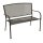Garnitur CLASSIC 4-teilig, Streckmetall anthrazit
