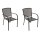 Garnitur CLASSIC 5-teilig, Streckmetall anthrazit