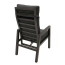 Sessel MANCIANO Hochlehner, Aluminium dunkelgrau+Polster,2 Stück