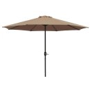 Marktschirm 300cm rund, Gestell Aluminium, Bezug 100%...