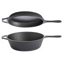 All Grill 2in1 Gusseisen Topf & Pfanne, Ø 26 cm