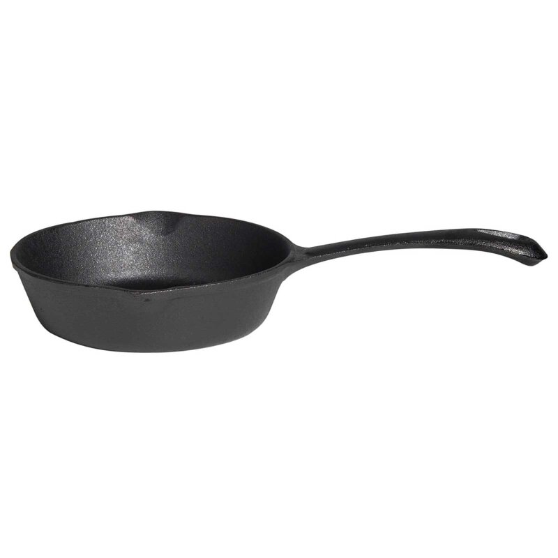 All Grill Pfännchen mit Griff aus Gusseisen, Ø 16 x 4 cm