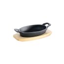 All Grill Gusseisenpfännchen-oval- mit 2 Griffen und...