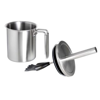 All Grill Marinier-Set mit Silikonpinsel