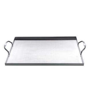 All Grill Edelstahl Grillwanne mit 2 Griffen, 31cm