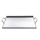 All Grill Edelstahl Grillwanne mit 2 Griffen, 31cm