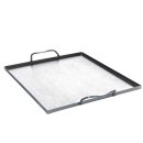 All Grill Edelstahl Grillwanne mit 2 Griffen, 31cm
