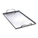 All Grill Edelstahl Grillwanne mit 2 Griffen, 39cm