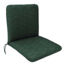 Auflage DALLAS für Sessel, dunkelgrün