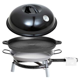 All Grill Trekking-Line -Set  mit Backhaube