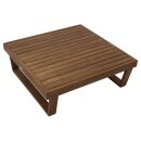 Lounge Set CARTAGENA Akazie geölt, mit Polster grau, FSC®-zertifiziert