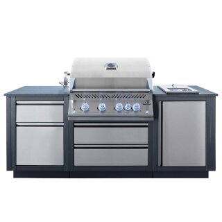 Napoleon OASIS Outdoorküche mit BIG32 & Einbau SIZZLE ZONE