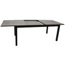 Ausziehtisch FARO 200/300x110cm, Aluminium anthrazit +...