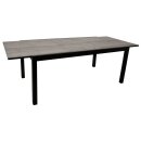 Ausziehtisch FARO 180/240x100cm, Aluminium anthrazit +...