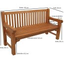 Bank COVENTRY 3-sitzer, Eukalyptus geölt, FSC®-zertifiziert