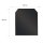 VALO Metallbodenplatte Sechseck 100x110 cm, Stärke 2mm, schwarz