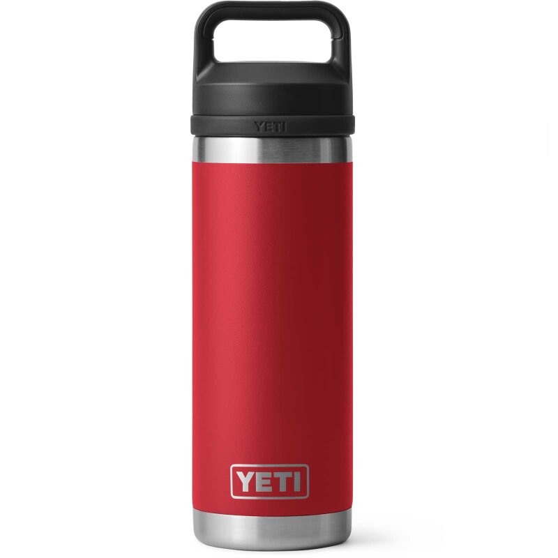 YETI Flasche mit Chug Cap Rambler 18oz (532 ml) Rescue Red