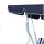 Hollywoodschaukel FLORIDA 3-sitzer, weiss / blau