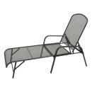 Gartenliege CLASSIC, Streckmetall anthrazit