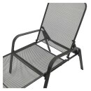 Gartenliege CLASSIC, Streckmetall anthrazit